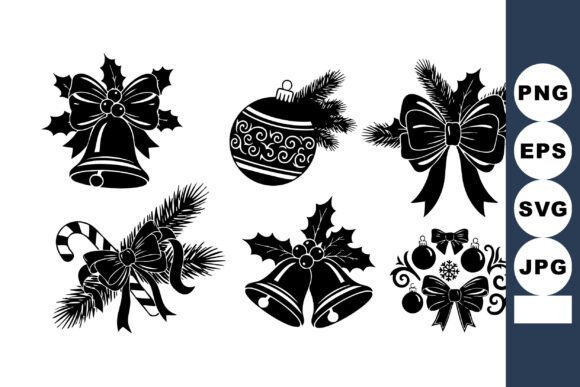 Download Christmas Holiday Decorations Vector Set - Vector Collection