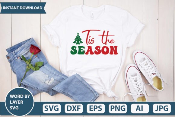 Download Tis the Season Svg Design - Premium Bundle
