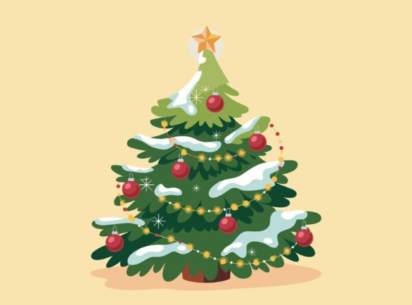 Download Christmas Tree Festive Design Vector - Vector Collection